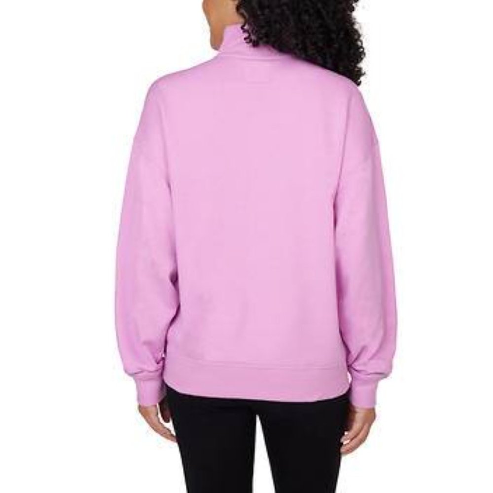 Champion Women's Half Zip French Terry Pullover | Lilac Sweatshirt, Sweater