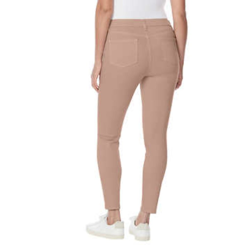 Buffalo High Rise Skinny Jeans with Stretch | Tan Coloured Denim,