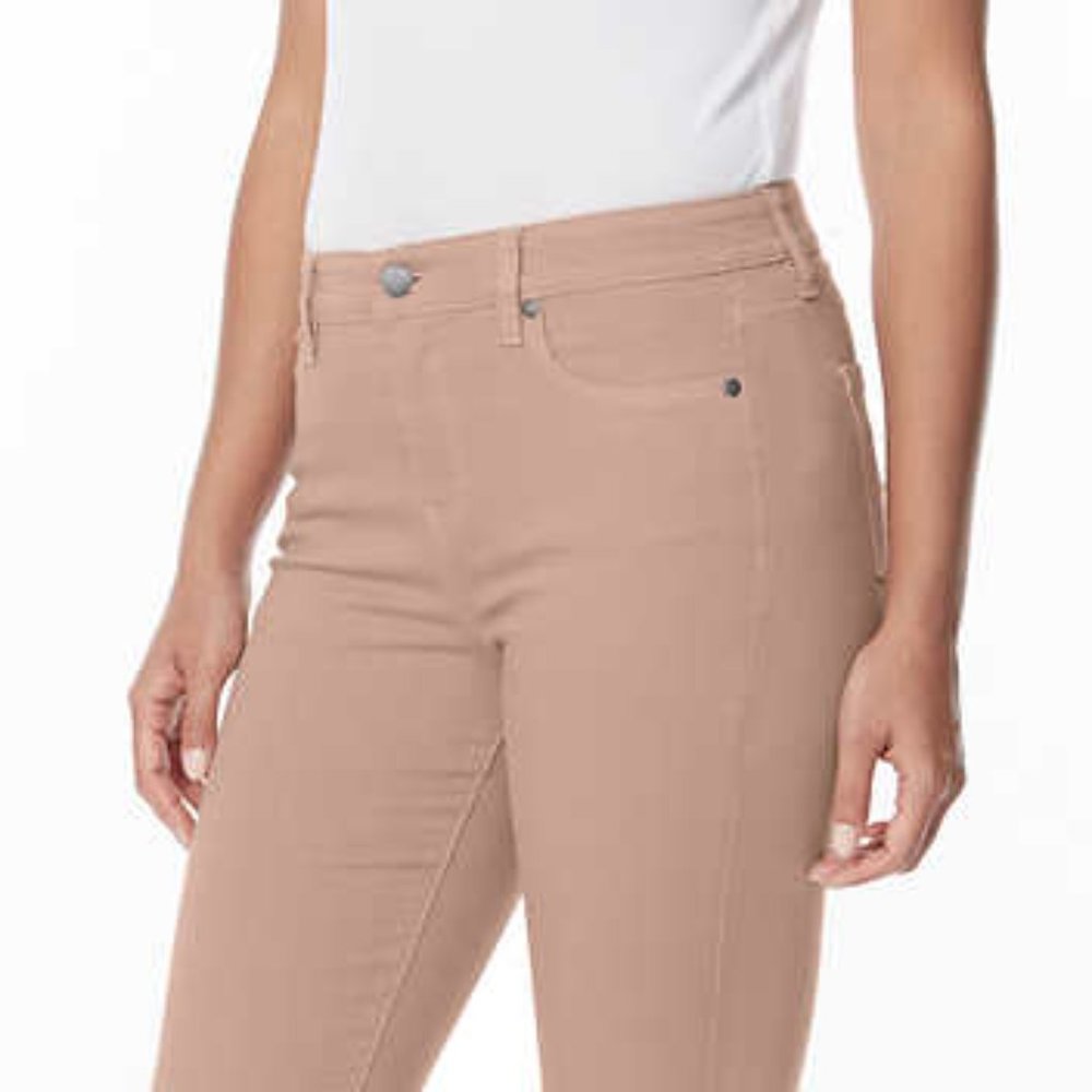 Buffalo High Rise Skinny Jeans with Stretch | Tan Coloured Denim,