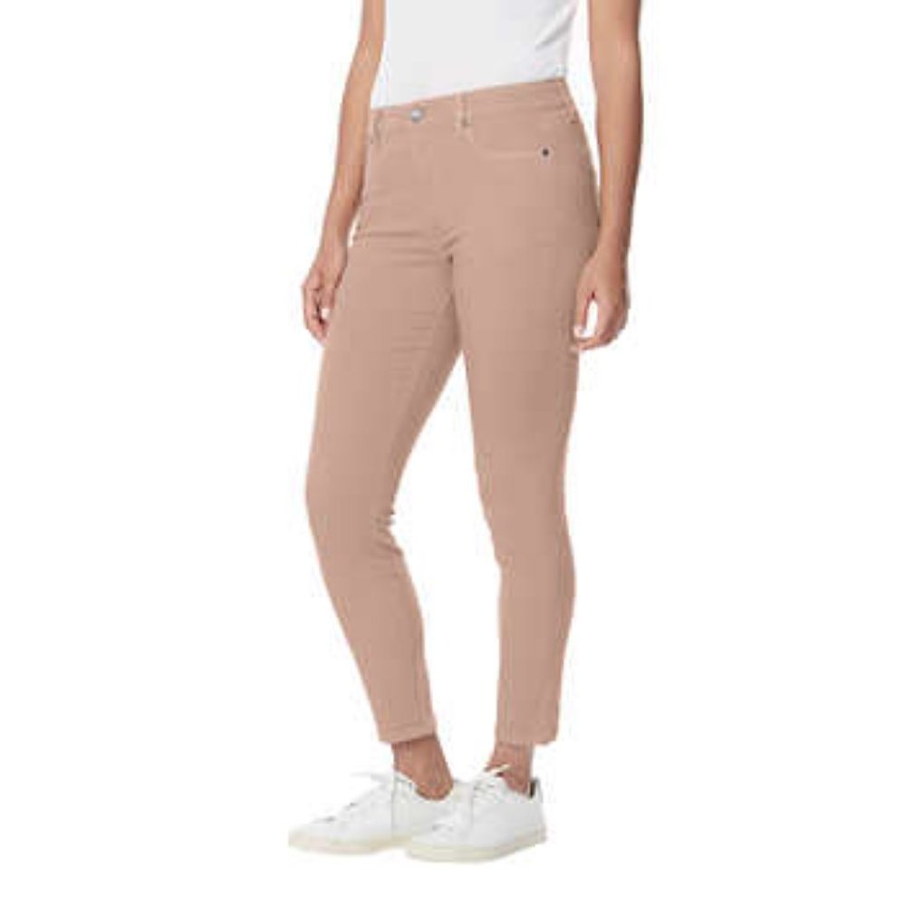 Buffalo High Rise Skinny Jeans with Stretch | Tan Coloured Denim,