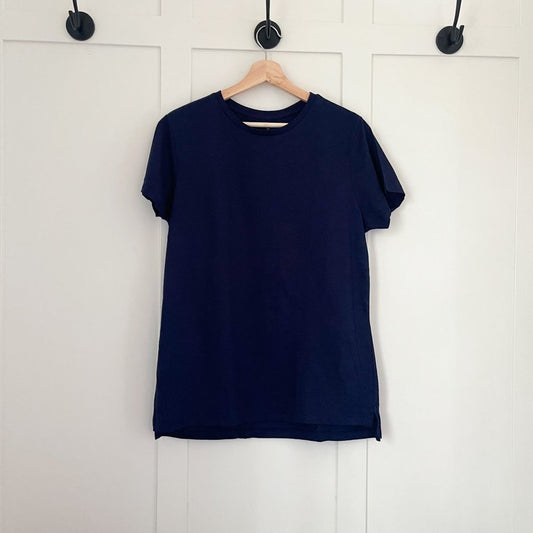 Bench Women’s Crew Neck T-Shirt, Short Sleeve Relaxed | Navy Blue