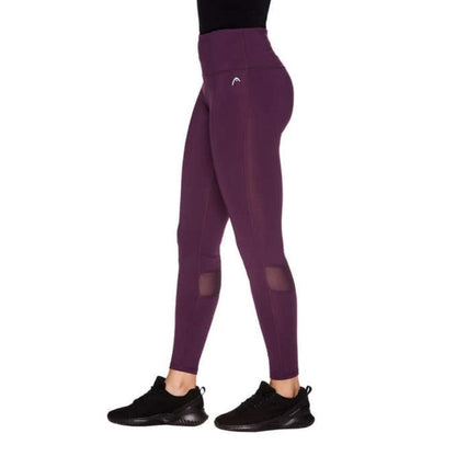 Head Women's High Waist Mesh Active Legging | Dark Purple Workout Tights