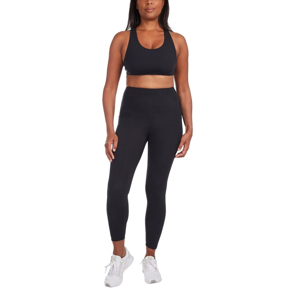 Danskin High Rise Leggings, Active Wear, Workout | Black side pockets tights