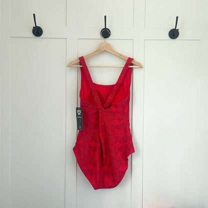 NEW Roots Women's Swimsuit | Red Pattern, Bathing Suit, Swimwear - Roots- Buttons & Beans Co.