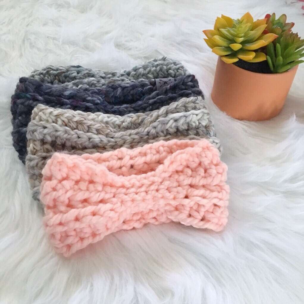 Cinched Ear Warmer | Newborn to Adult | Made to Order Kids
