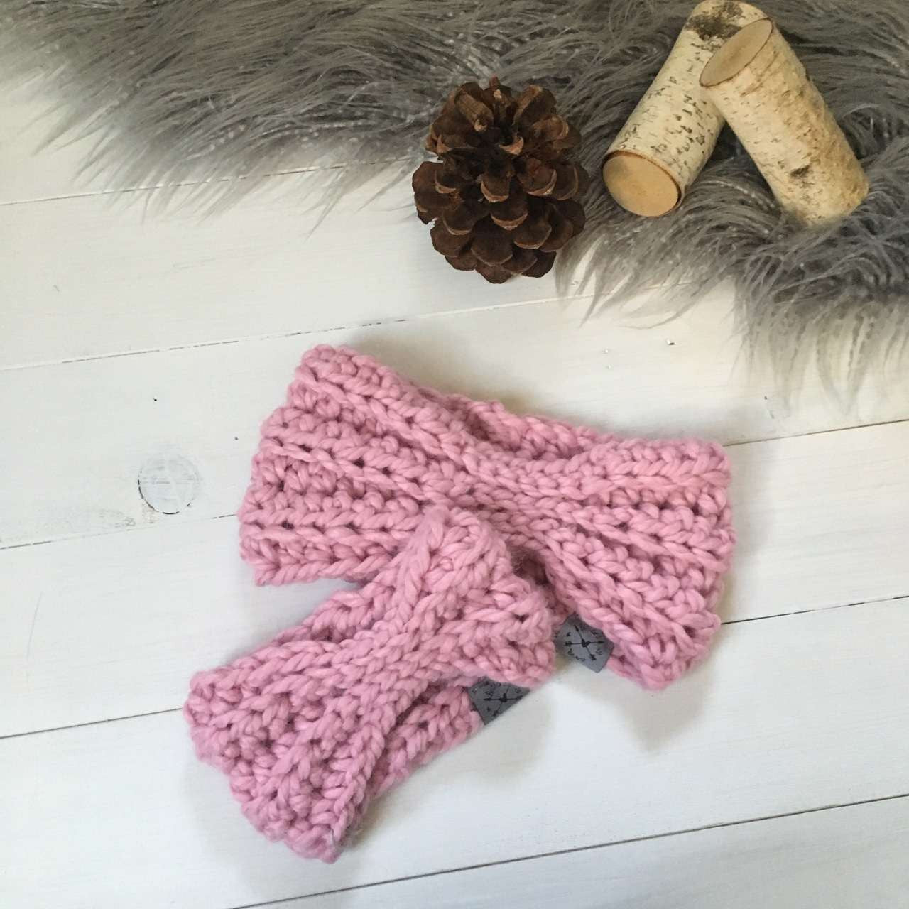 Cinched Ear Warmer | Newborn to Adult | Made to Order Kids
