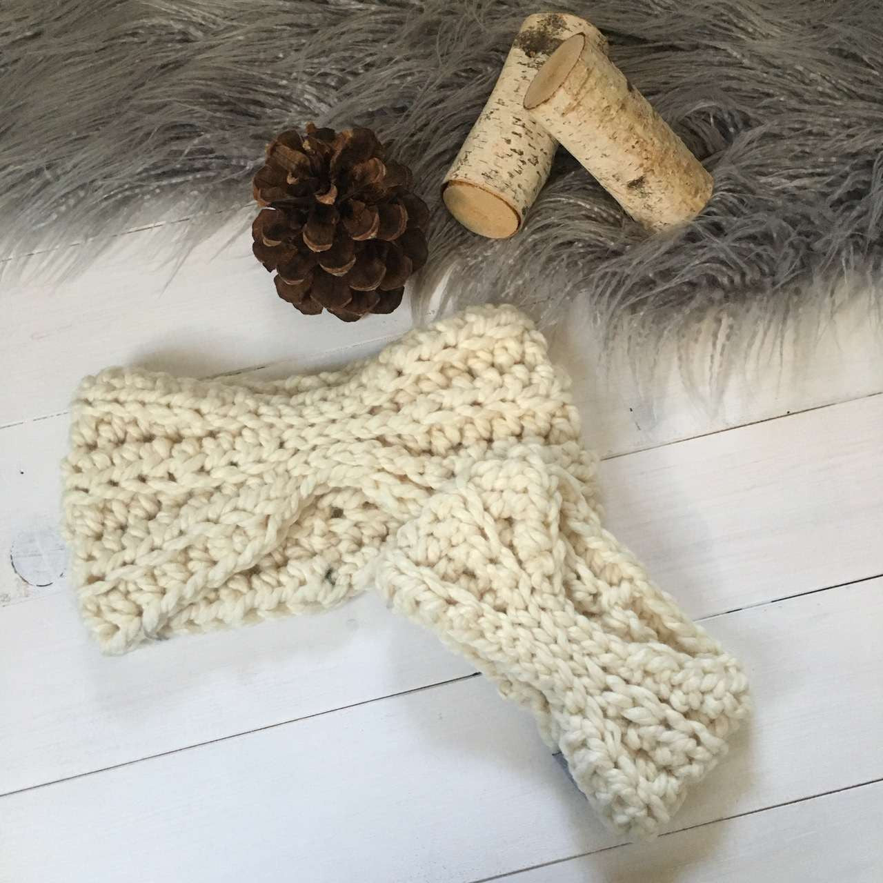 Cinched Ear Warmer | Newborn to Adult | Made to Order Kids