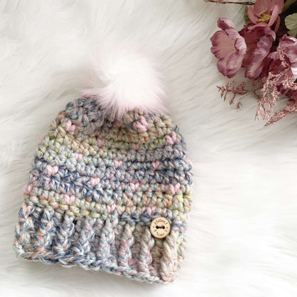 Mini Heart Hat | Newborn to Adult | Made to Order Crochet & Knit Accessories
