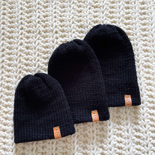 Reversa | Knit Slouchy Hat with Removable Pompom Crochet & Knit Accessories