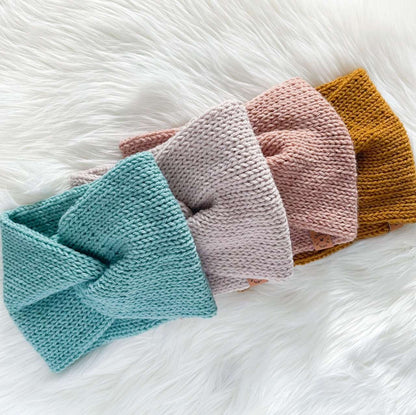 Twist Ear Warmer | Knit Headband Crochet & Knit Accessories