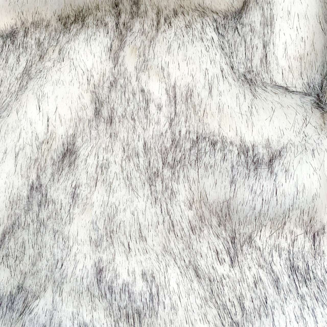 Dire Wolf Faux Fur Fabric by the Yard or Meter | White Pom Pom, Arts and crafts - Buttons & Beans Co.- Buttons & Beans Co.