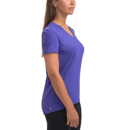 L, NEW Lole Women’s Active T-shirt, Purple Workout, Loungewear, Casual Top, Shirt, not_nwt - Lole- Buttons & Beans Co.
