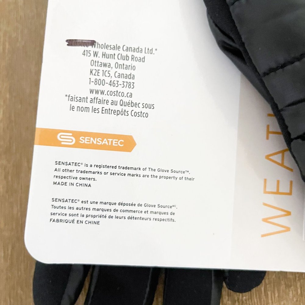 Medium, NEW Weatherproof Women’s Gloves Black, nwt - weatherproof- Buttons & Beans Co.