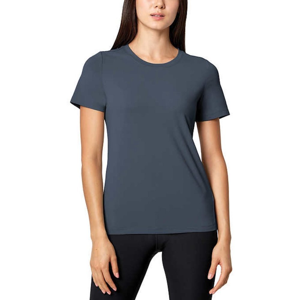 M, 2for$18 NEW Mondetta Women’s Active T-shirt, Top | Grey Active T-shirt, Workout, not_nwt - Mondetta- Buttons & Beans Co.