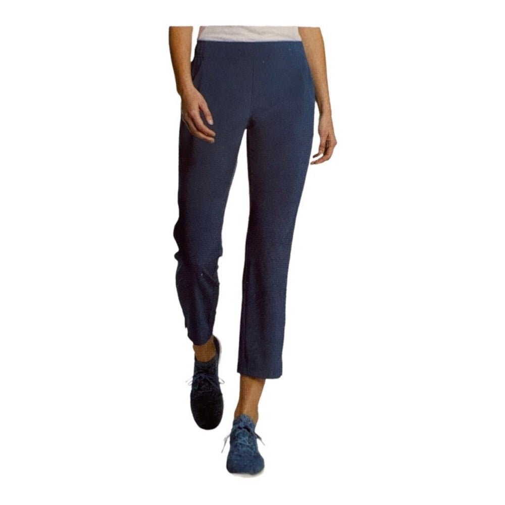 M, NEW Eddie Bauer Ladies' Traveler Pant, Lounge Wear | Blue Pull On Trousers, not_nwt - Eddie Bauer- Buttons & Beans Co.