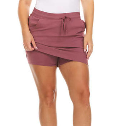 NEW Pacific Trail Women's Active Skort | Dusty Pink Red, nwt - Pacific Trail- Buttons & Beans Co.