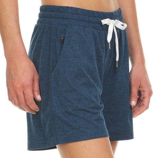 NEW Pacific Trail Women’s Cozy Shorts, Loungewear, Workout | Heathered Blue, nwt - Pacific Trail- Buttons & Beans Co.