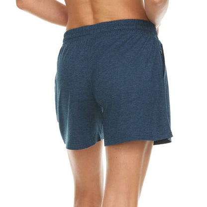 NEW Pacific Trail Women’s Cozy Shorts, Loungewear, Workout | Heathered Blue, nwt - Pacific Trail- Buttons & Beans Co.
