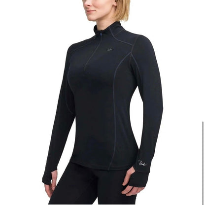 XL, NEW Paradox Ladies' Base Layer Top, Merino Wool Active Workout Top, Black XXL, nwt - Paradox- Buttons & Beans Co.
