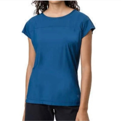 XL, NEW Tuff Athletics Women's Cap Sleeve Sculpt Top | Teal Active T-shirt, Workout, nwt - Tuff Athletics- Buttons & Beans Co.